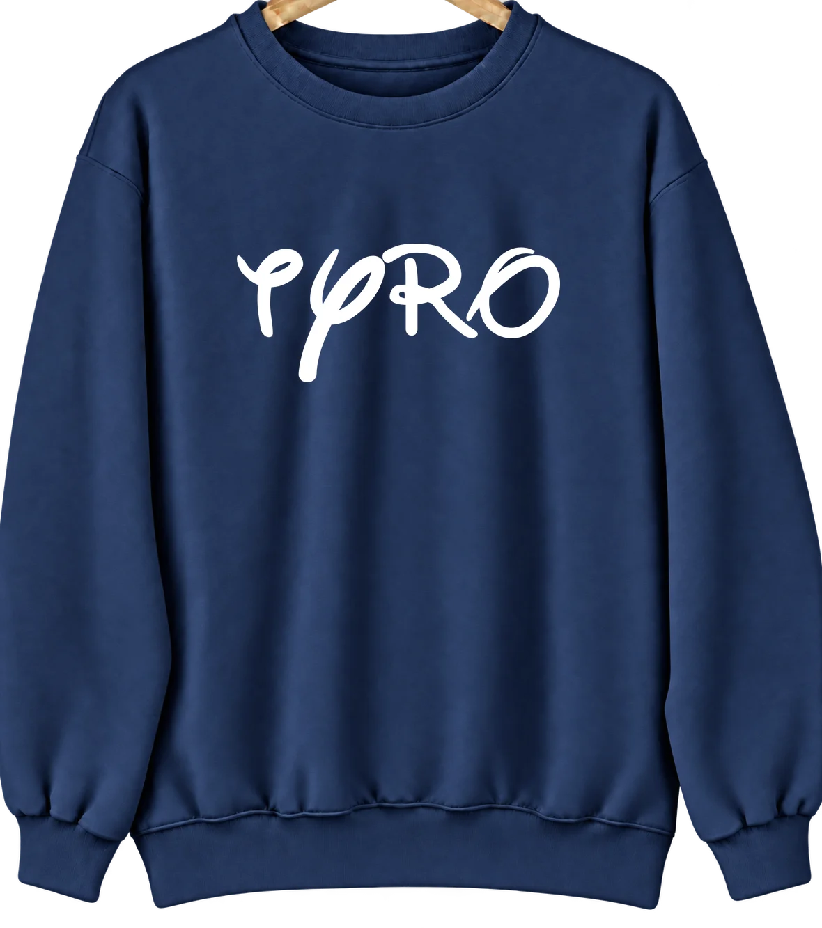 Tyro, North Carolina Hometown Crewneck — Navy