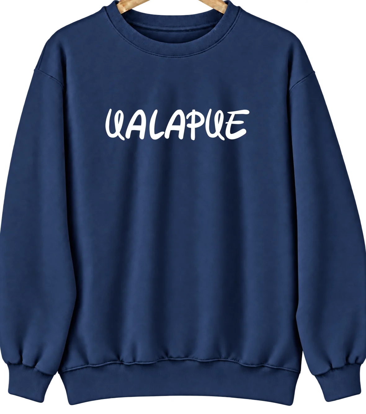 Ualapue, Hawaii Hometown Crewneck — Navy