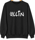 Ullin, Illinois Hometown Crewneck — Black