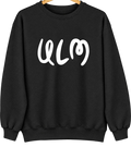 Ulm, Montana Hometown Crewneck — Black