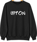 Upton, Kentucky Hometown Crewneck — Black