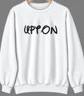 Upton, Wyoming Hometown Crewneck — White