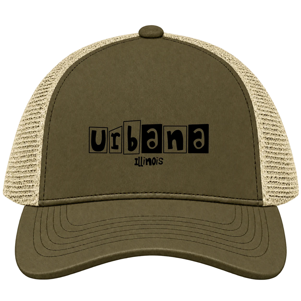 Urbana, Illinois Hometown Trucker Cap