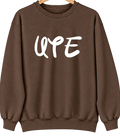 Ute, Iowa Hometown Crewneck — Brown