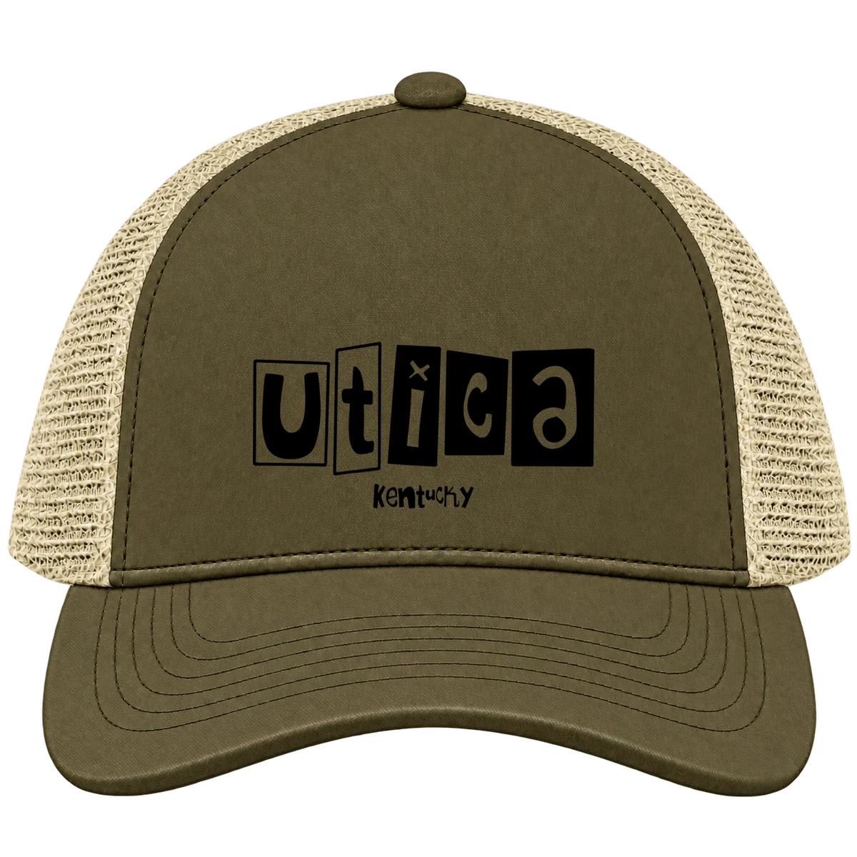 Utica, Kentucky Hometown Trucker Cap