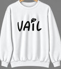 Vail, Colorado Hometown Crewneck — White
