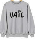Vail, Pennsylvania Hometown Crewneck — Sport Grey