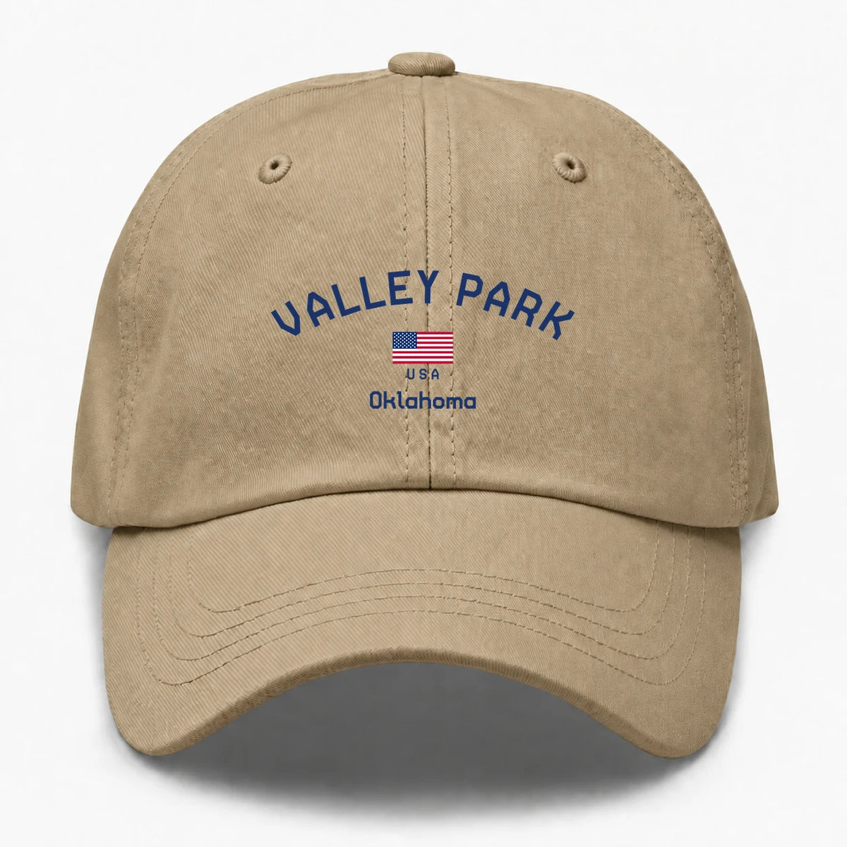 Valley Park, Oklahoma Hometown Dad Hat