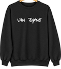 Van Dyne, Wisconsin Hometown Crewneck — Black