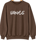 Vance, Alabama Hometown Crewneck — Brown