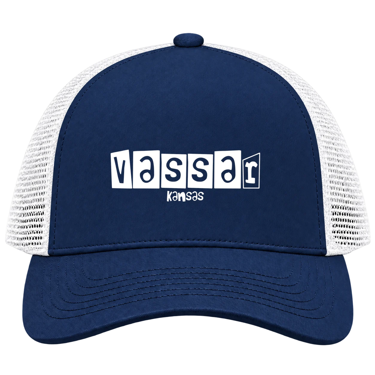 Vassar, Kansas Hometown Trucker Cap