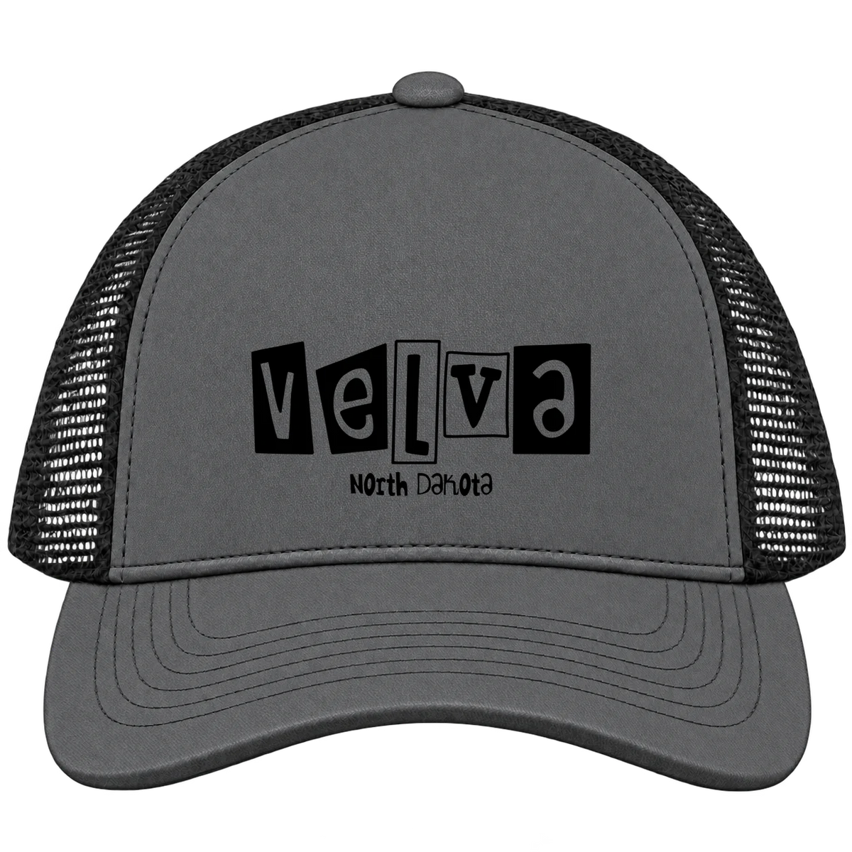Velva, North Dakota Hometown Trucker Cap