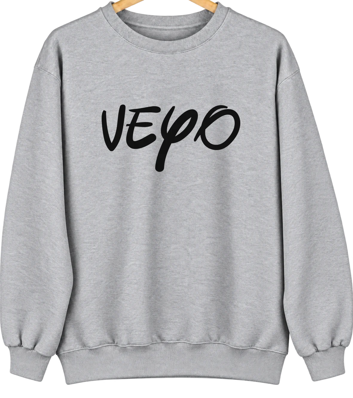 Veyo, Utah Hometown Crewneck — Sport Grey