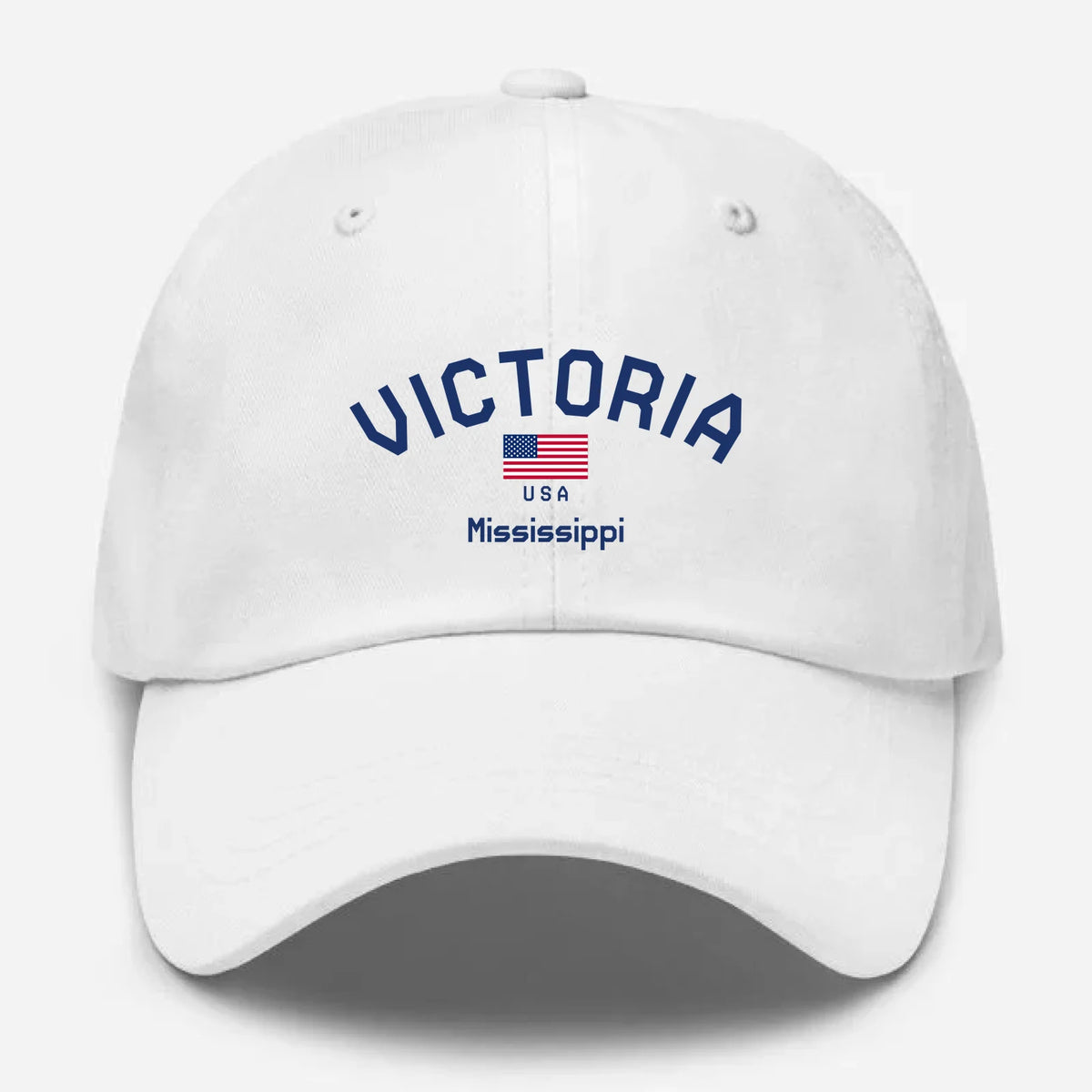 Victoria, Mississippi Hometown Dad Hat