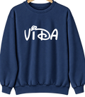 Vida, Montana Hometown Crewneck — Navy