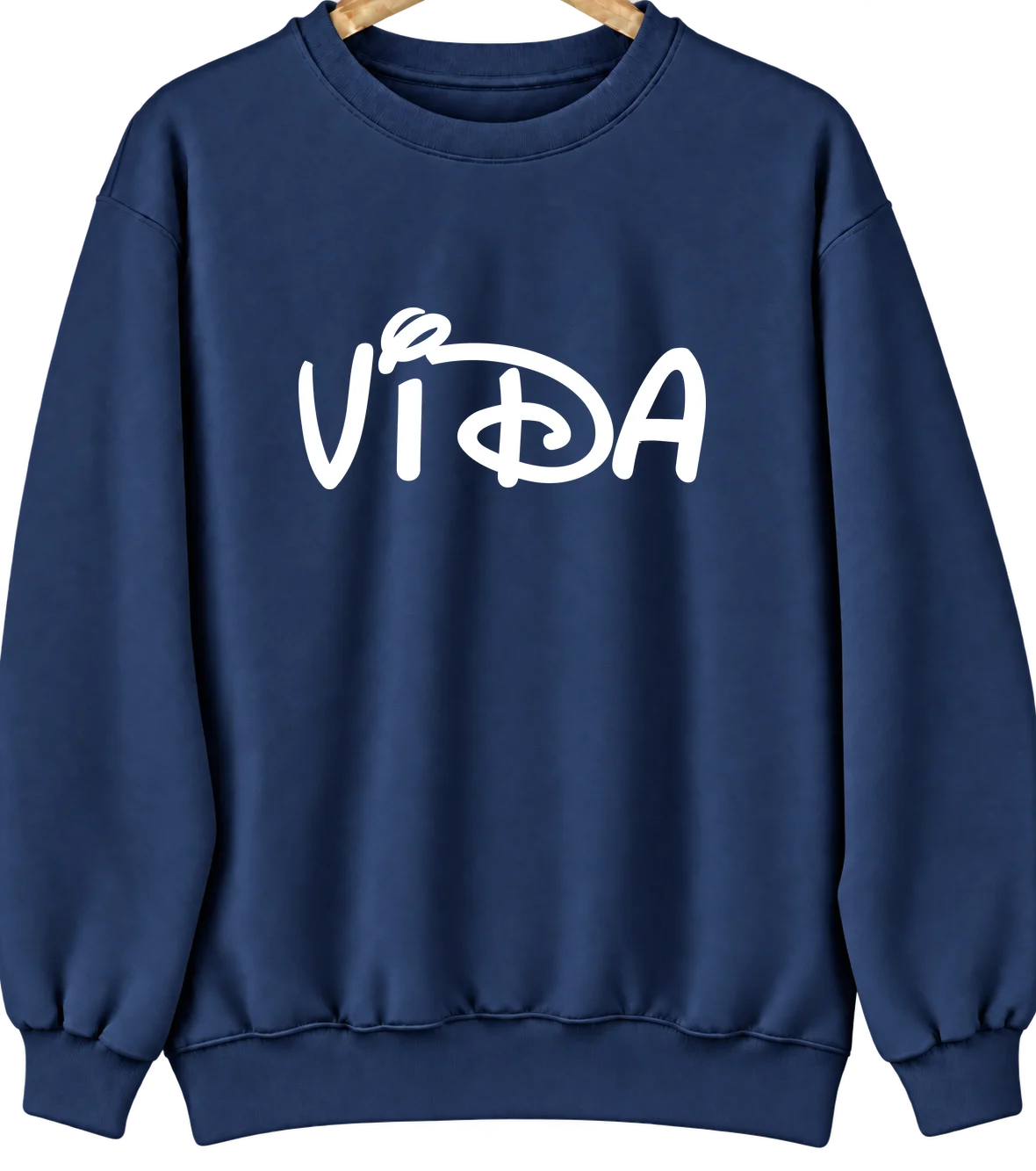 Vida, Montana Hometown Crewneck — Navy