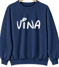 Vina, Alabama Hometown Crewneck — Navy