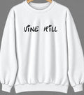 Vine Hill, California Hometown Crewneck — White