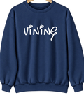 Vining, Minnesota Hometown Crewneck — Navy