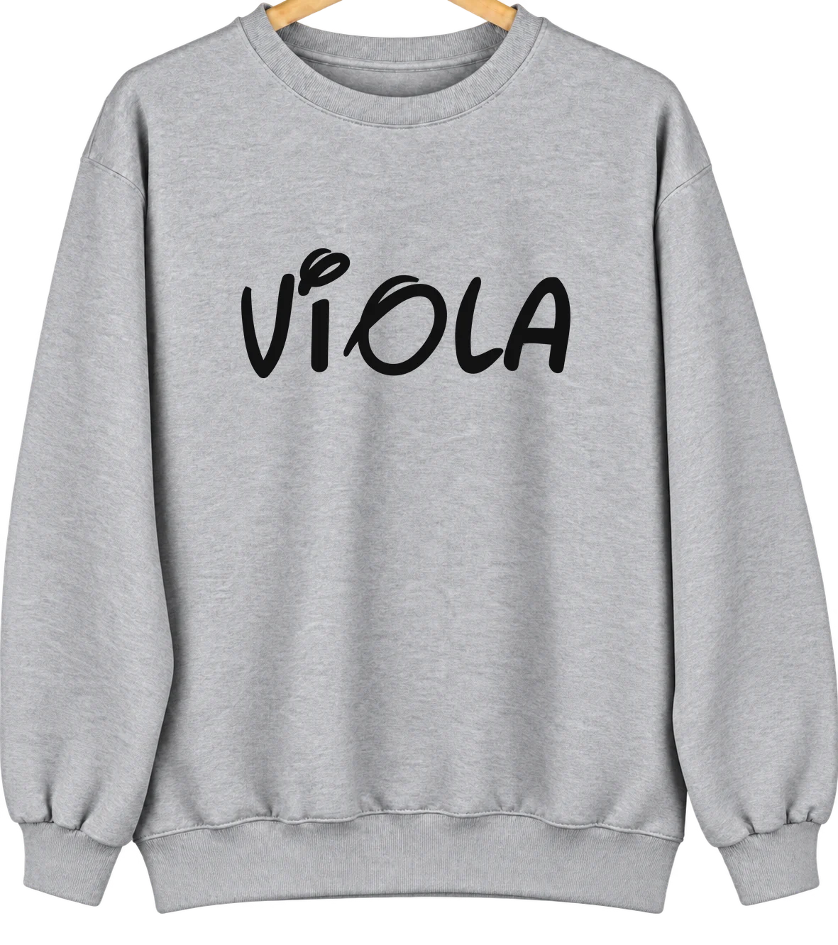 Viola, New York Hometown Crewneck — Sport Grey