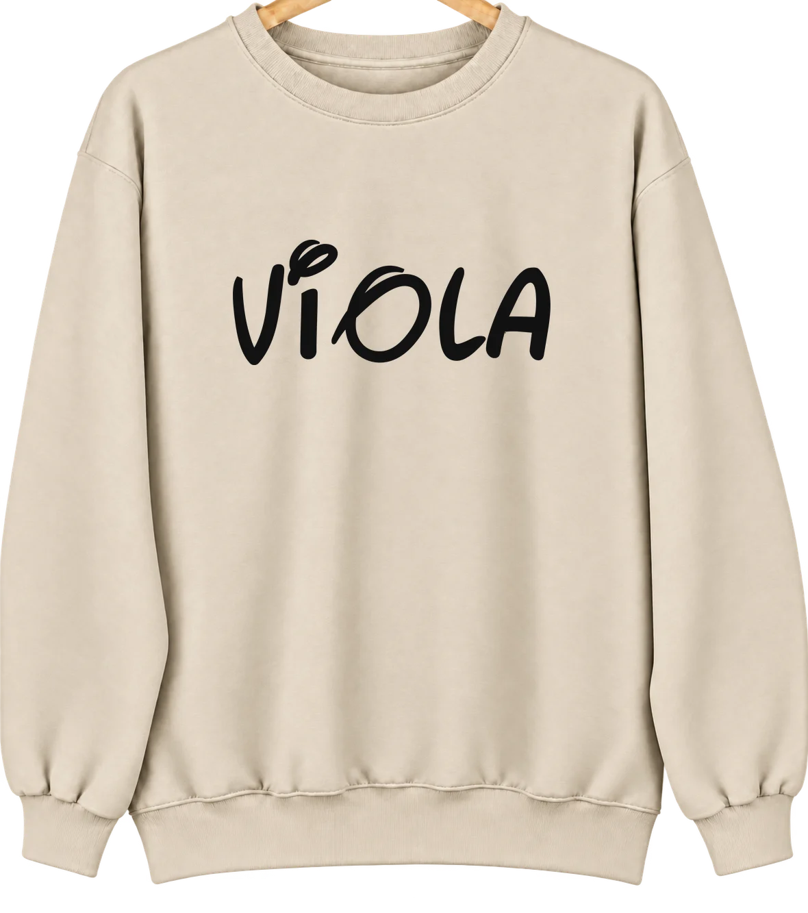 Viola, Tennessee Hometown Crewneck — Sand