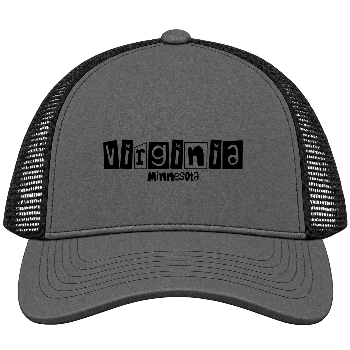 Virginia, Minnesota Hometown Trucker Cap