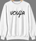 Volga, South Dakota Hometown Crewneck — White