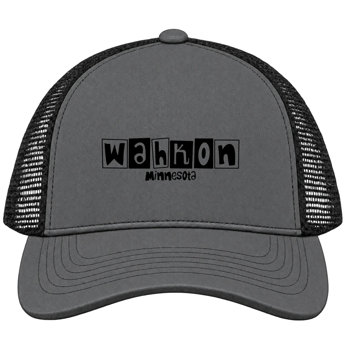 Wahkon, Minnesota Hometown Trucker Cap