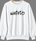 Waipio, Hawaii Hometown Crewneck — White