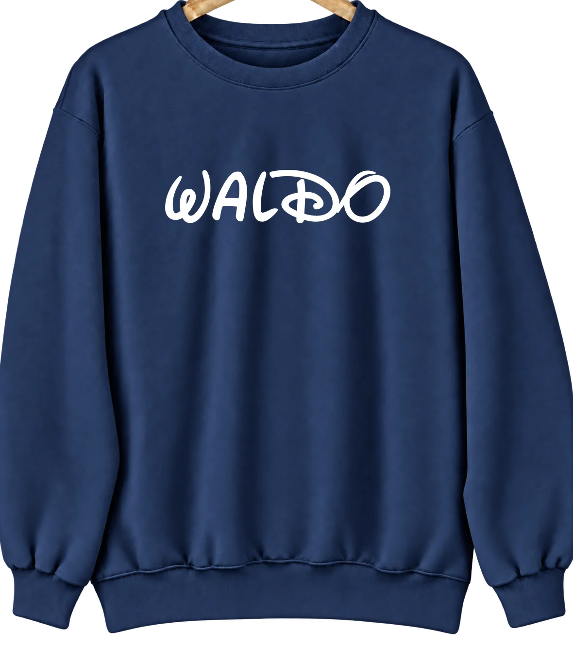 Waldo, Ohio Hometown Crewneck — Navy