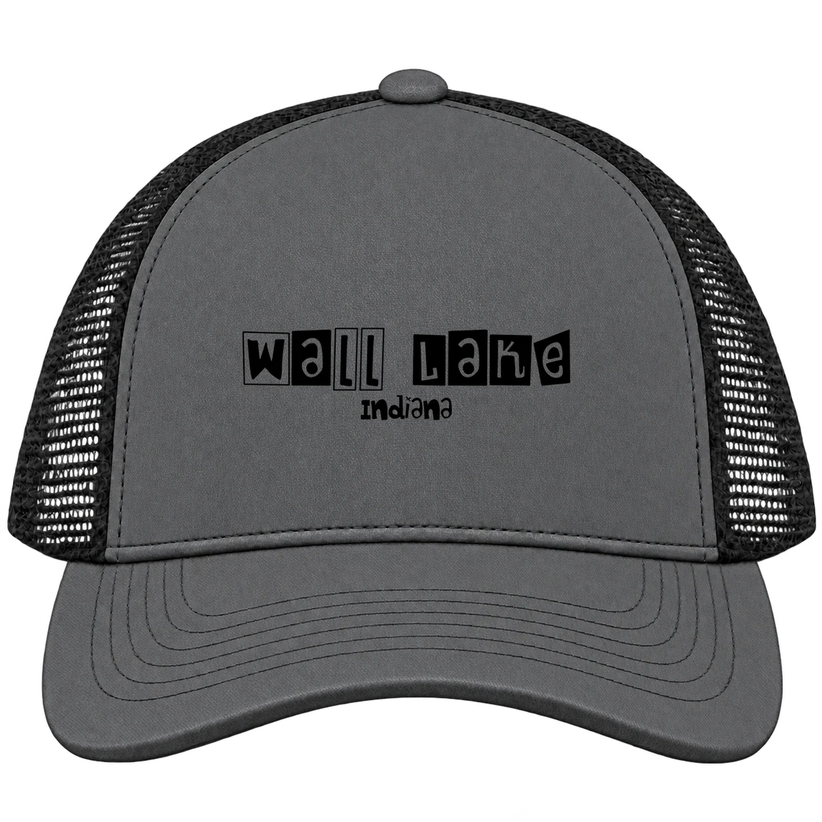 Wall Lake, Indiana Hometown Trucker Cap