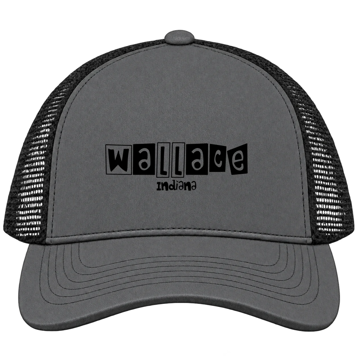 Wallace, Indiana Hometown Trucker Cap