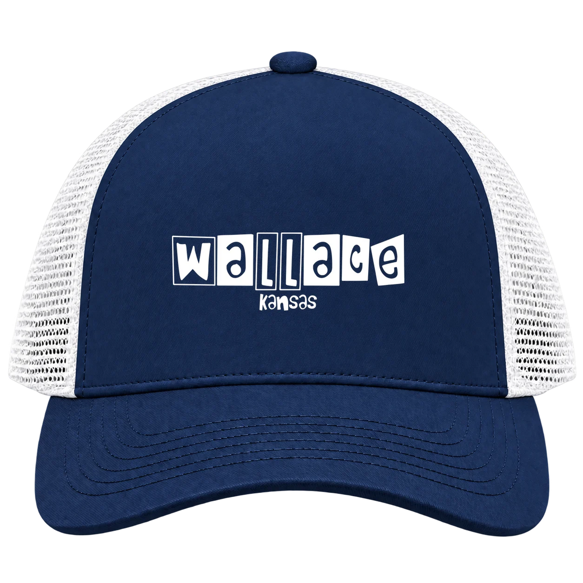 Wallace, Kansas Hometown Trucker Cap