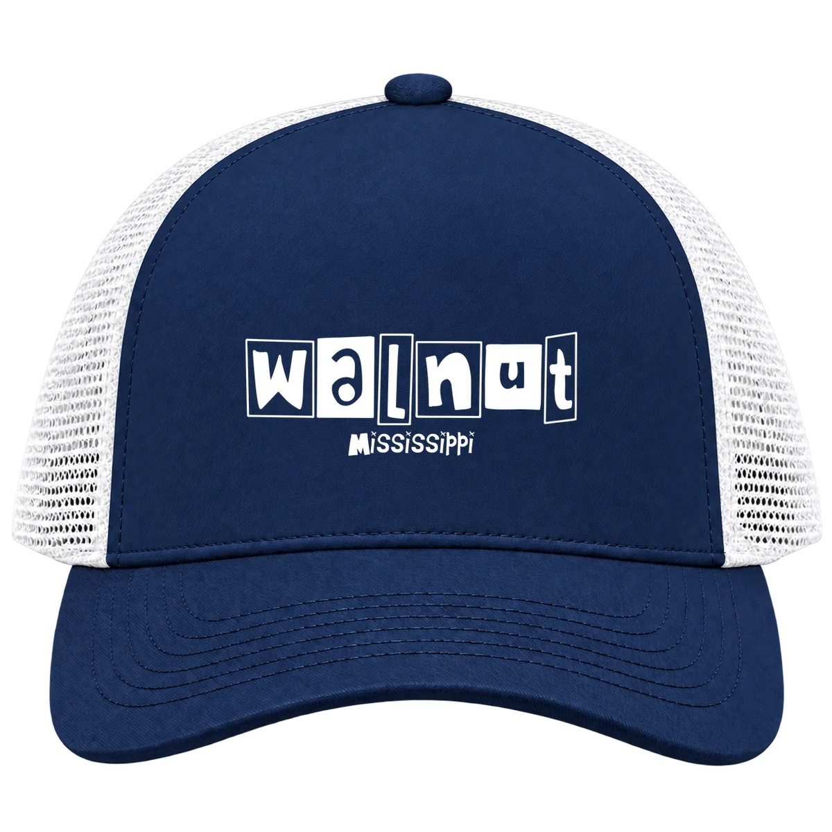 Walnut, Mississippi Hometown Trucker Cap