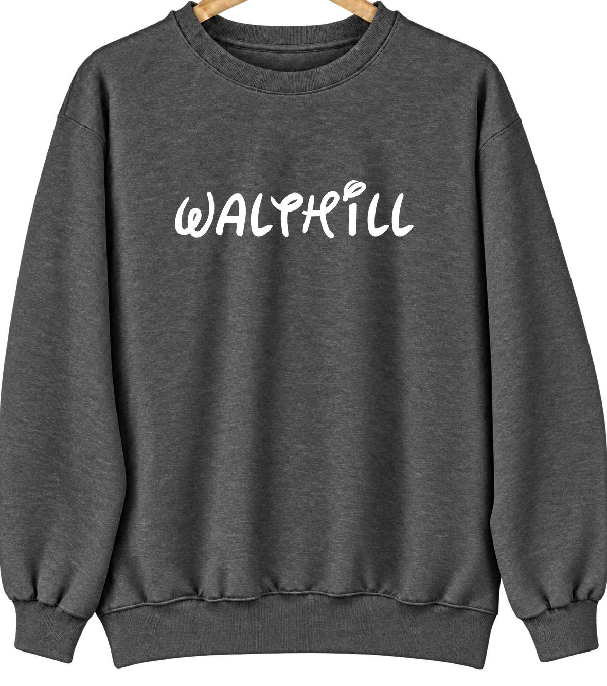 Walthill, Nebraska Hometown Crewneck — Dark Heather