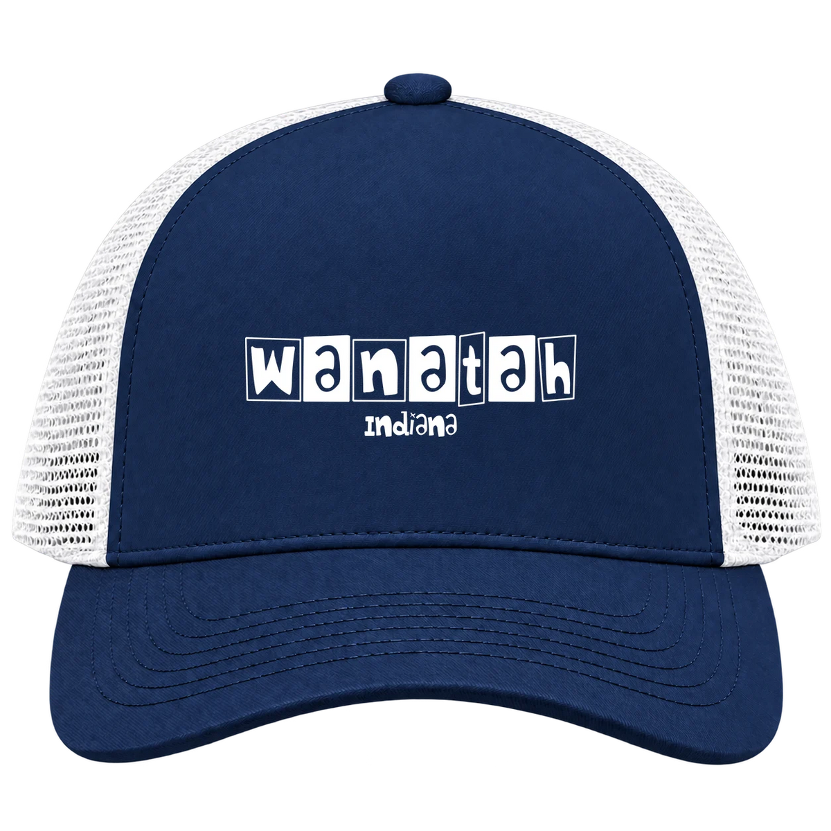 Wanatah, Indiana Hometown Trucker Cap