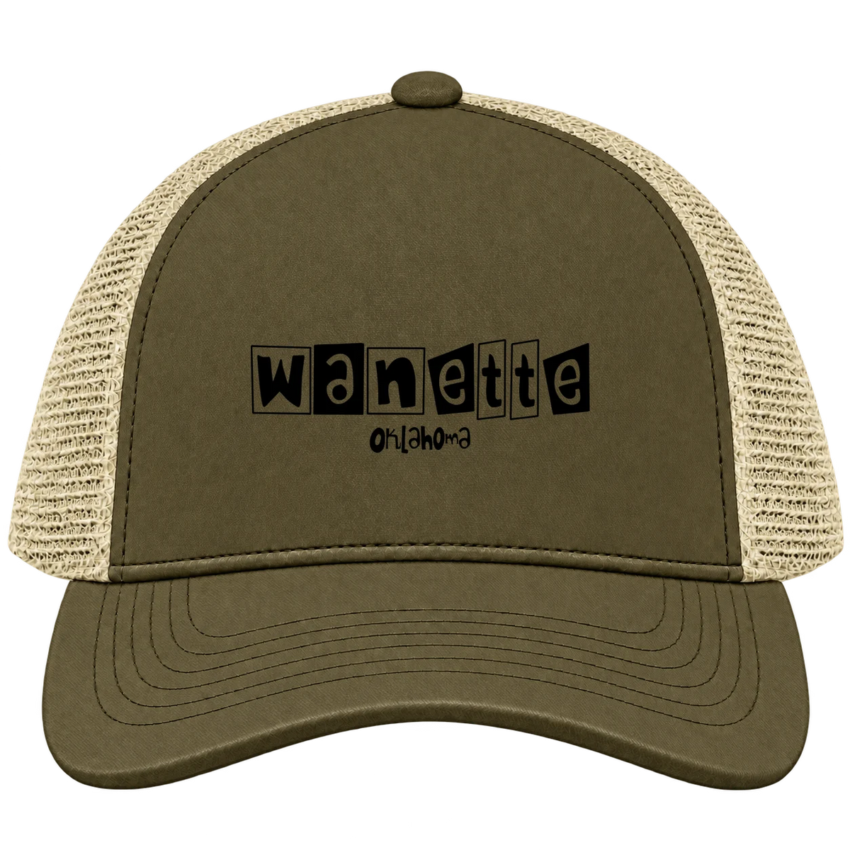 Wanette, Oklahoma Hometown Trucker Cap