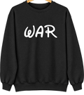 War, West Virginia Hometown Crewneck — Black