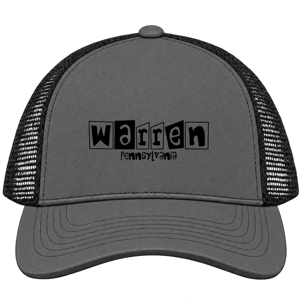 Warren, Pennsylvania Hometown Trucker Cap