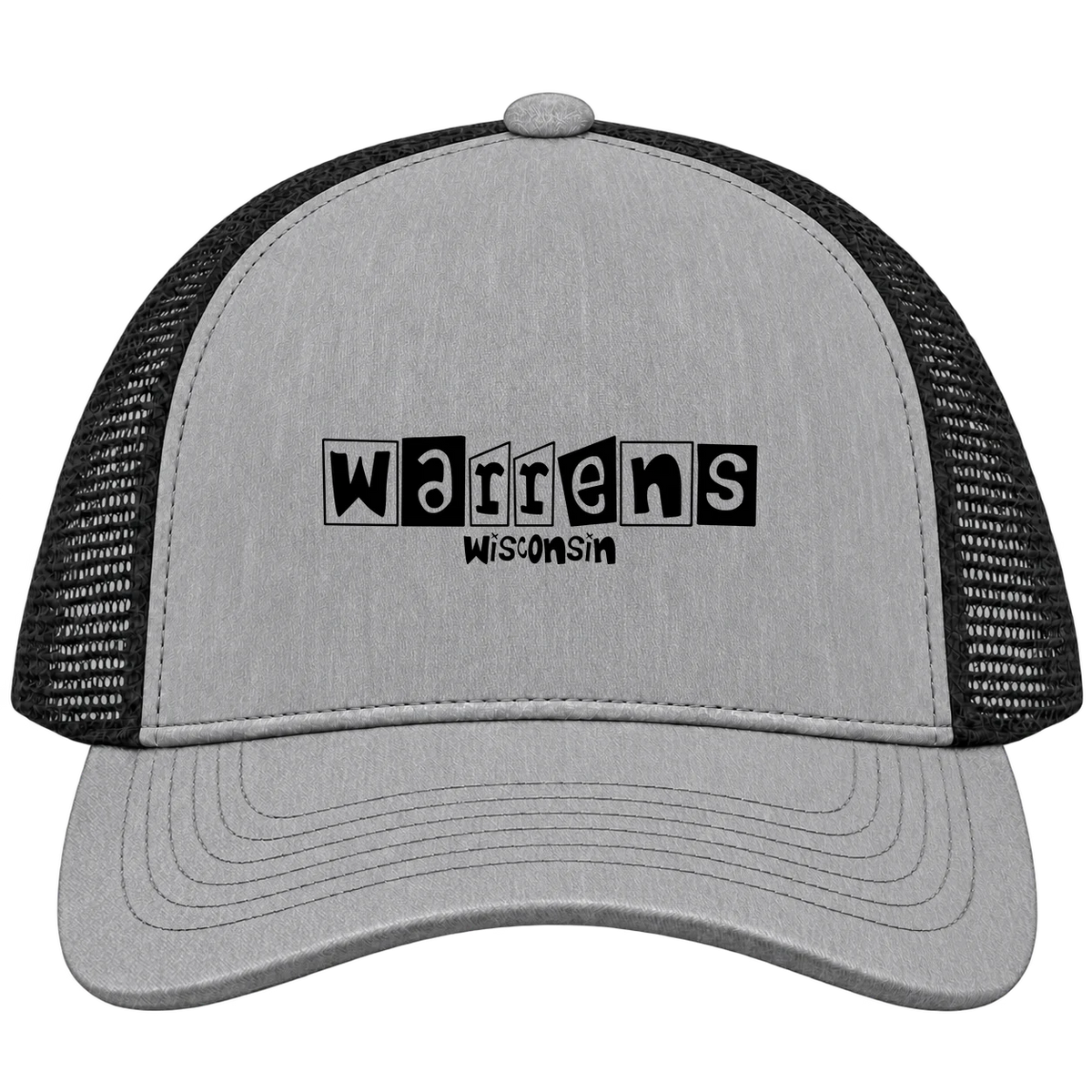 Warrens, Wisconsin Hometown Trucker Cap