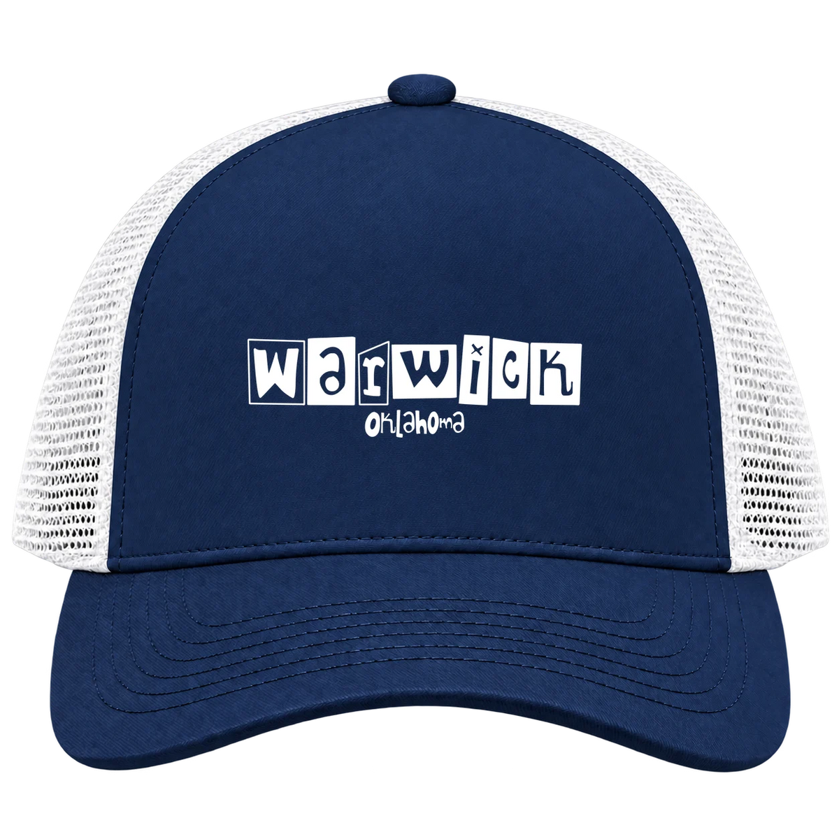 Warwick, Oklahoma Hometown Trucker Cap