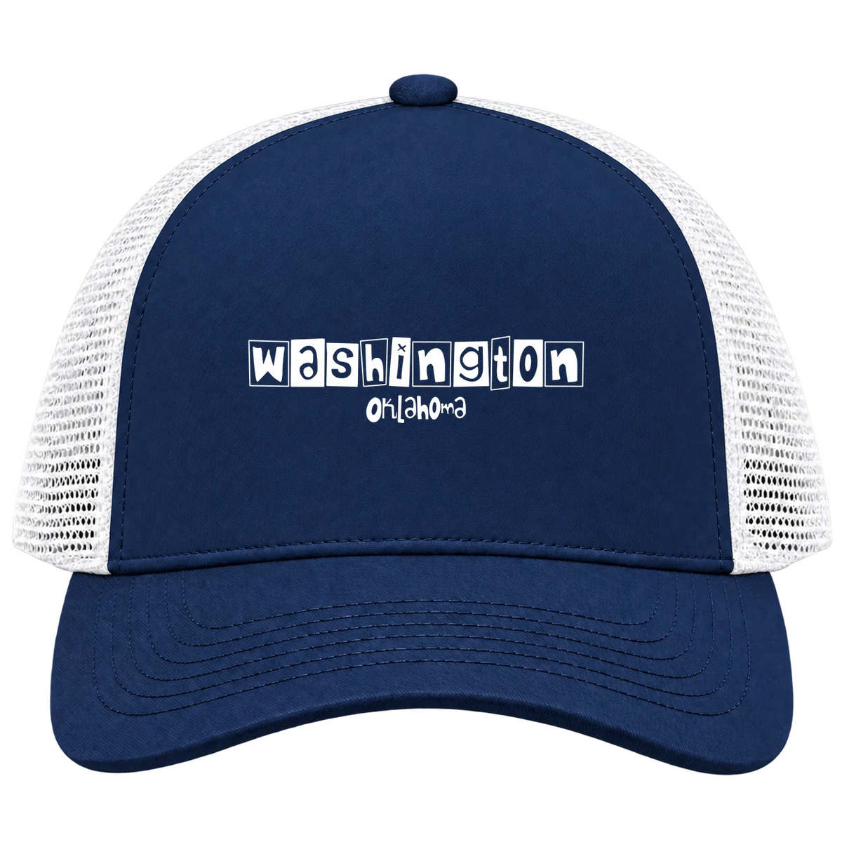 Washington, Oklahoma Hometown Trucker Cap