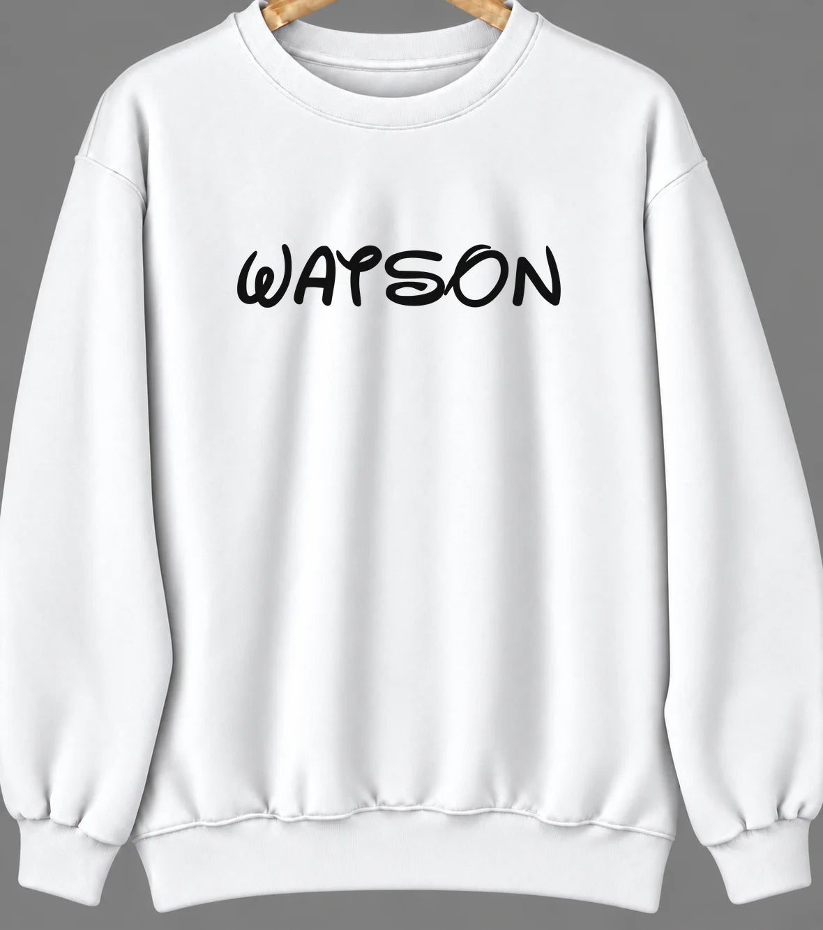 Watson, Missouri Hometown Crewneck — White