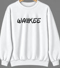 Waukee, Iowa Hometown Crewneck — White