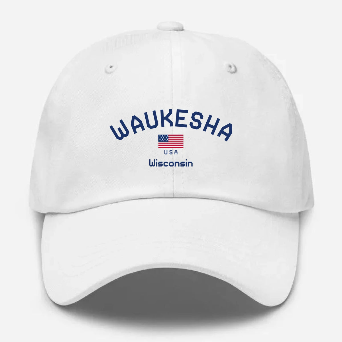 Waukesha, Wisconsin Hometown Dad Hat