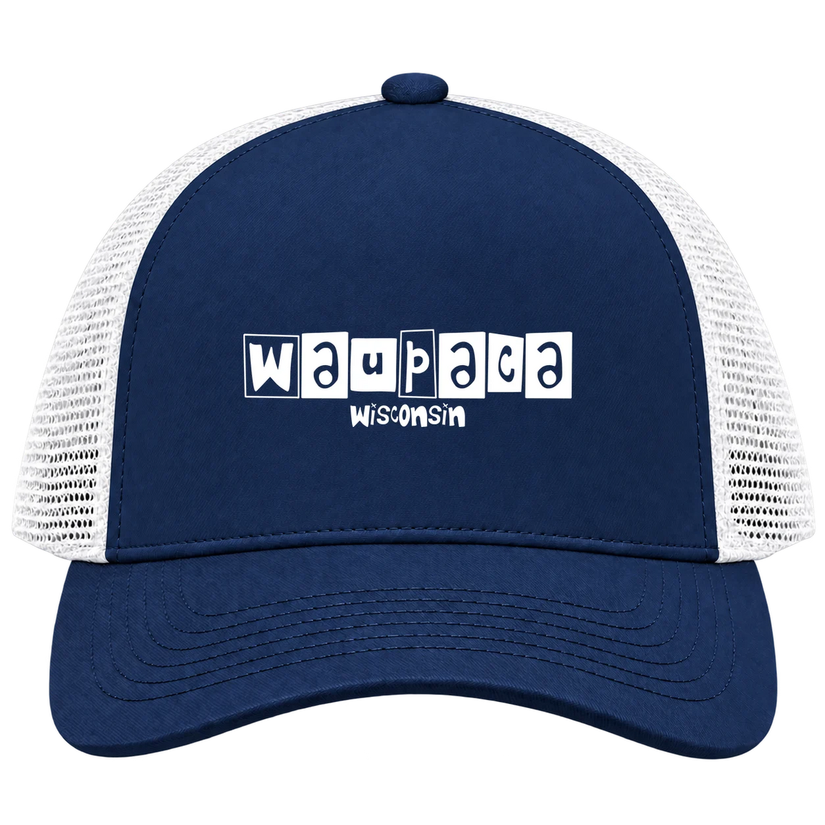 Waupaca, Wisconsin Hometown Trucker Cap