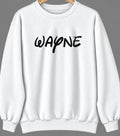 Wayne, Michigan Hometown Crewneck — White