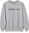Webbers Falls, Oklahoma Hometown Crewneck — Sport Grey