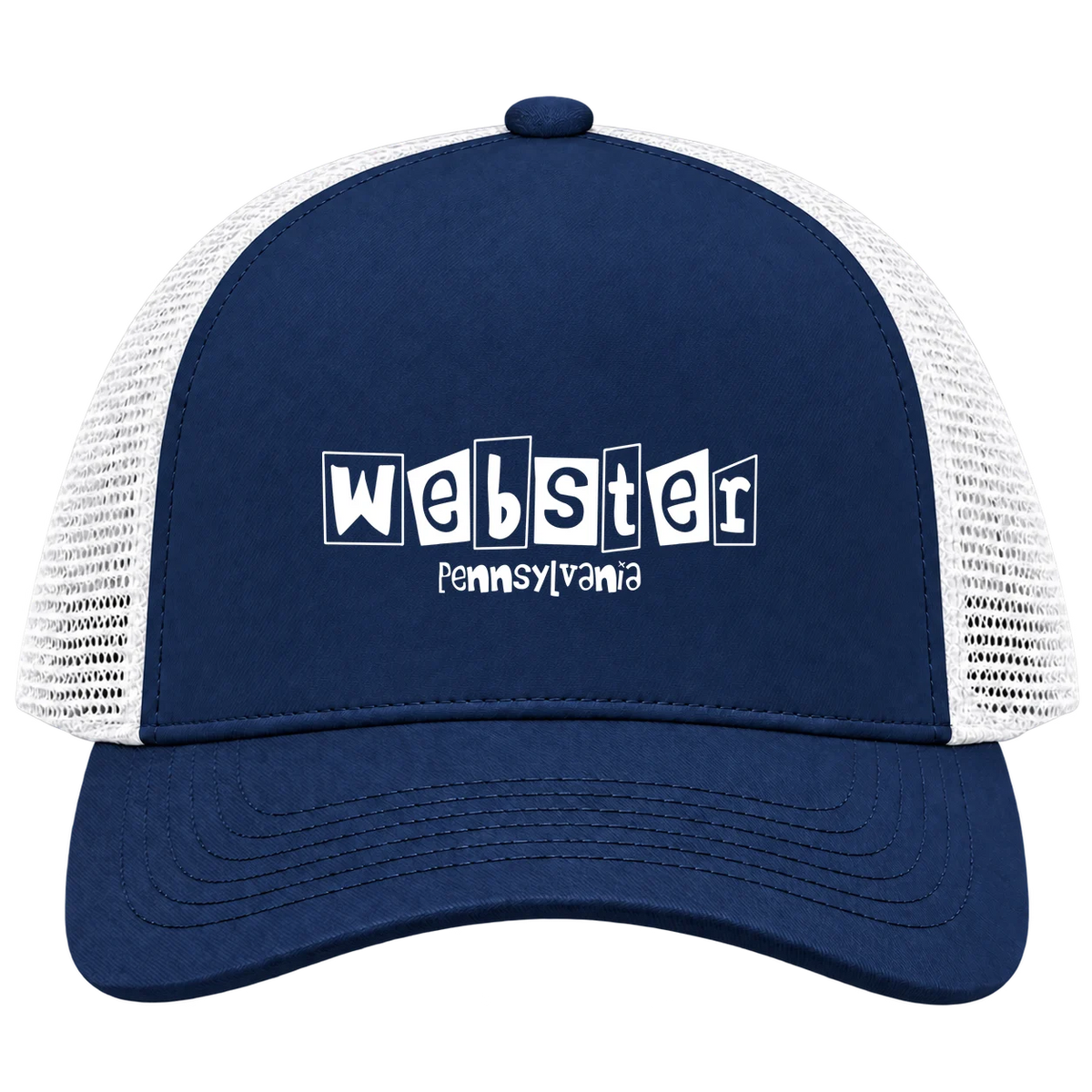 Webster, Pennsylvania Hometown Trucker Cap
