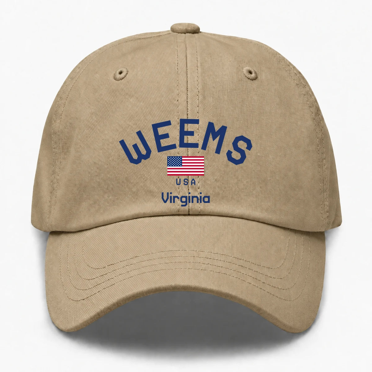 Weems, Virginia Hometown Dad Hat